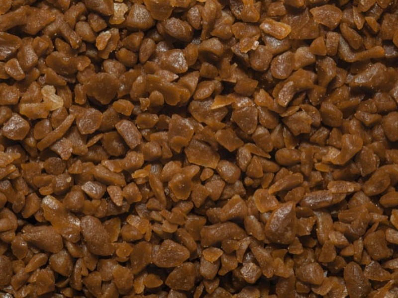 Caramel granules